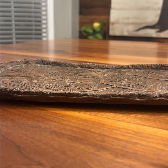 Pine Bough Decorative Tray by Black Forest Decor - Picture 8 of 14